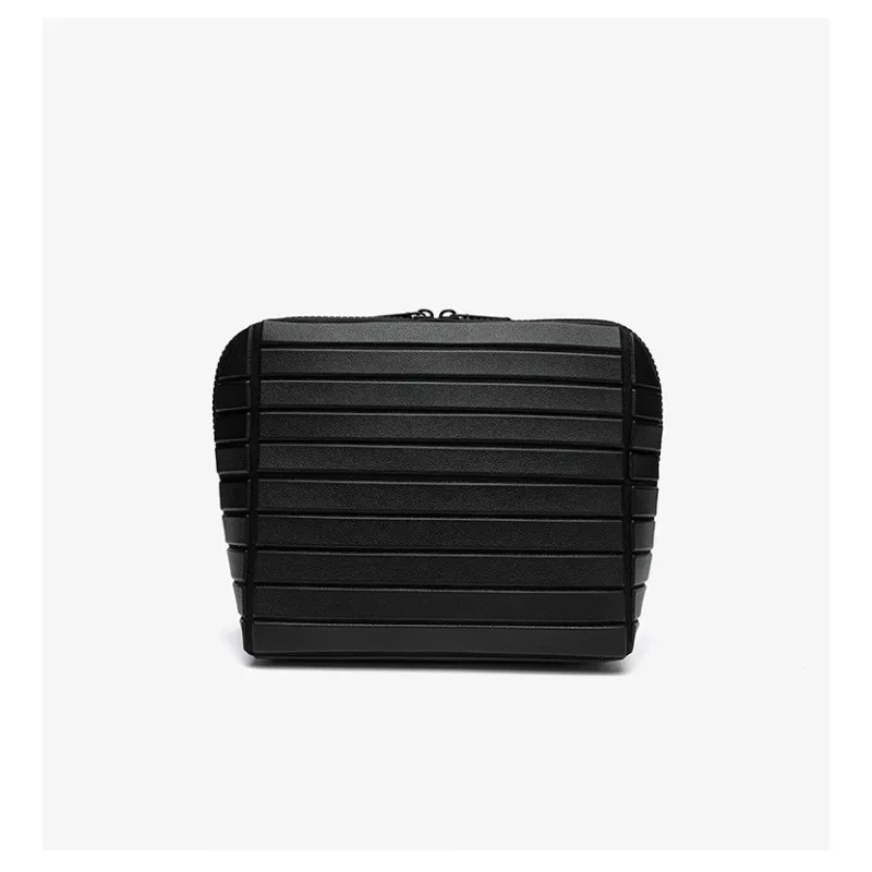 sac de rangement eva, grande capacité, organisateur de cosmétiques, pochette de toilette portable multi-poches pour les voyages, utilisation quotidienne pliable, pour femmes et filles