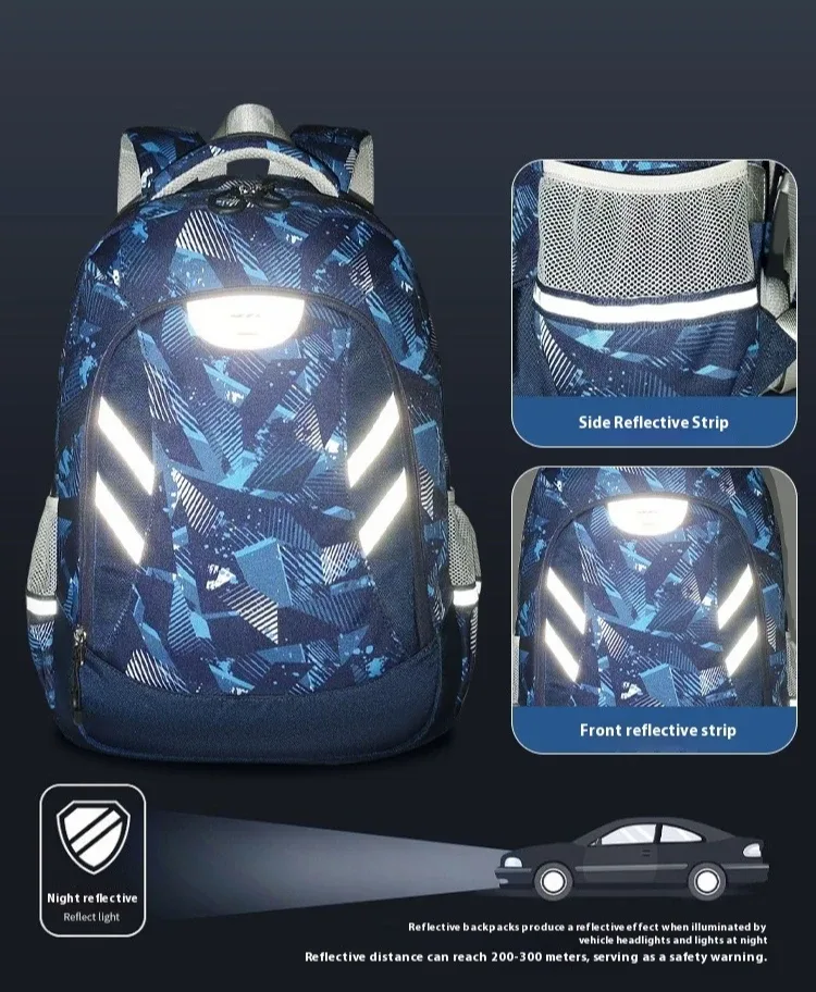 sac à dos de grande capacité pour homme, sacs de voyage, sacs à dos d'école pour adolescents, sacs d'école à la mode, sacs à dos orthopédiques pour garçons