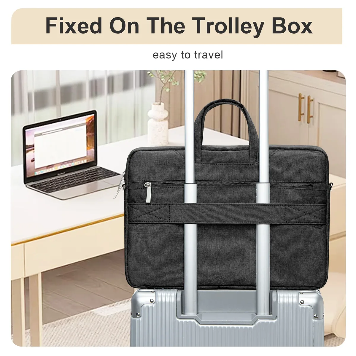 sac pour ordinateur portable étanche 13 14 15 pouces, pochette pour ordinateur portable 13 14 15 pouces pour lenovo, hp, etc., sac à main pour hommes et femmes
