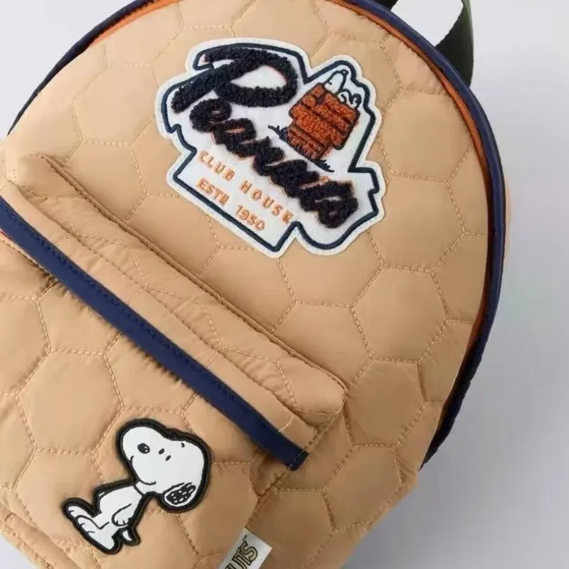 sac à dos snoopy de dessin animé, grande capacité, sac d'école pour étudiants, sac de voyage tendance et populaire pour la rentrée scolaire
