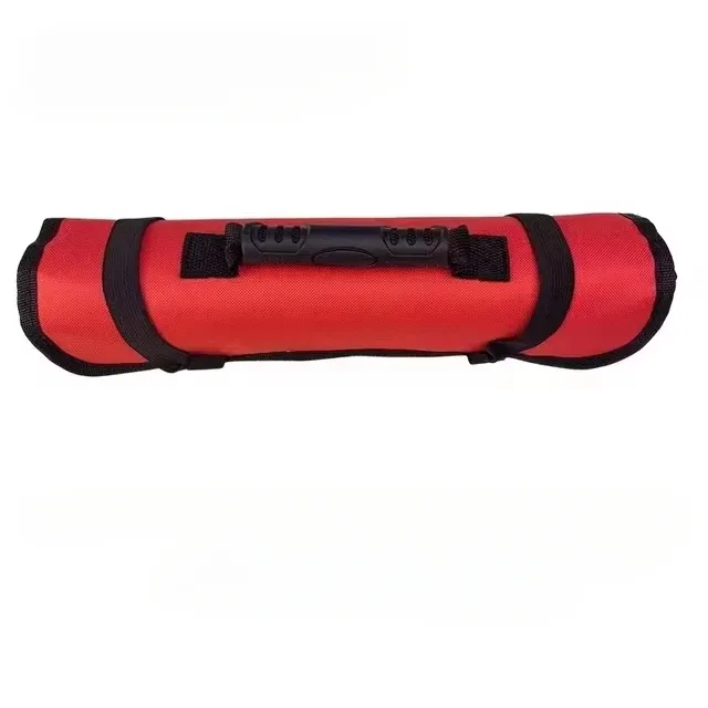 sac de rangement en toile oxford pour outils d'électricien, rouleau à main pliable, étanche, multi-poches, 22