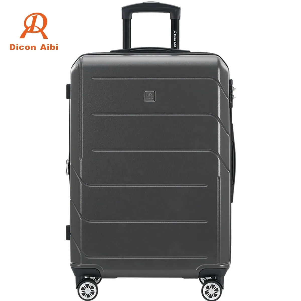 valise extensible dicon aibi en abs avec serrure tsa, idéale pour les voyages d'affaires et les déplacements i