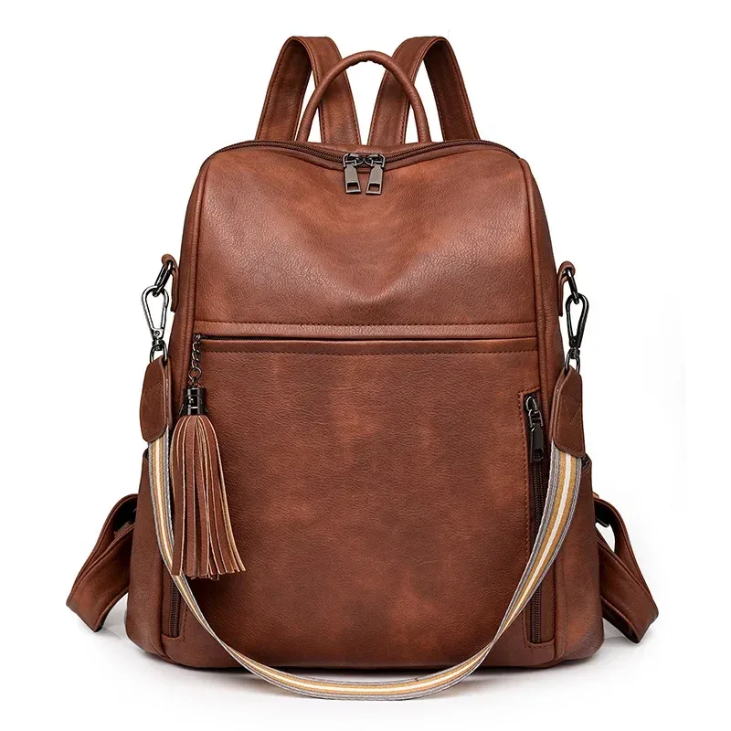 sac à dos antivol pour ordinateur portable de voyage pour femme, sac à livres universitaire, grande capacité, sacs initiés par l'ordinateur, degré d'eau, dames