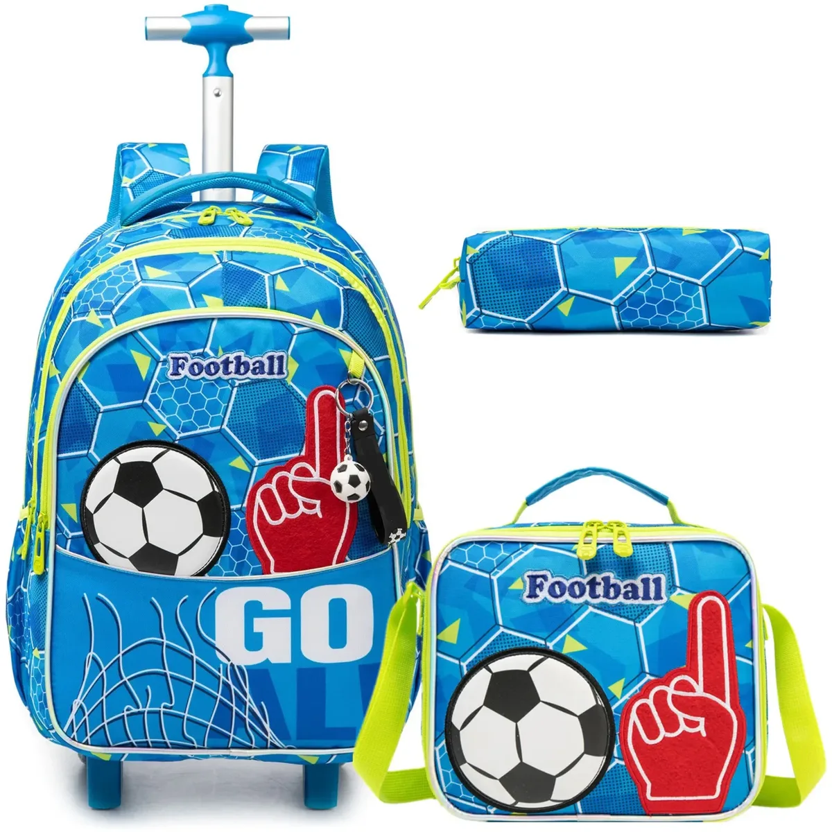 sac à dos à roulettes avec ruban nœud papillon pour enfants, sacs à dos mignons pour filles, sac à roulettes pour élèves du primaire