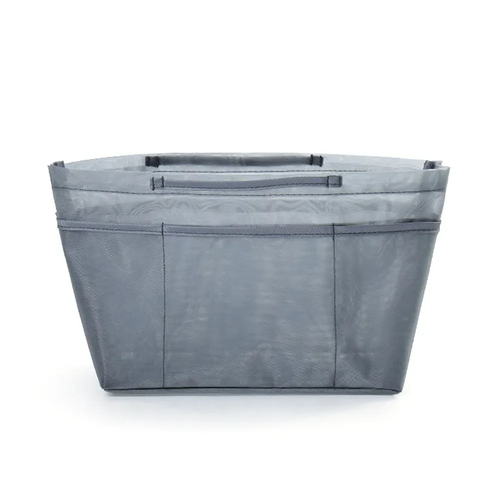 sac intérieur en maille pour cosmétiques, sac à insertion multiple, sac de rangement polyvalent, portable et léger pour sac longxiang, petit sac en maille
