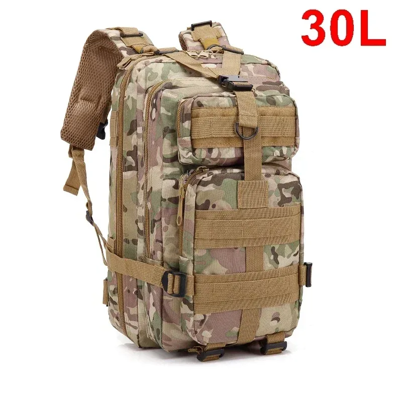 30/45l sacs à dos tactiques homme 3p sac d'assaut edc molle pack randonnée trekking sac de chasse sacs de voyage survie en plein air