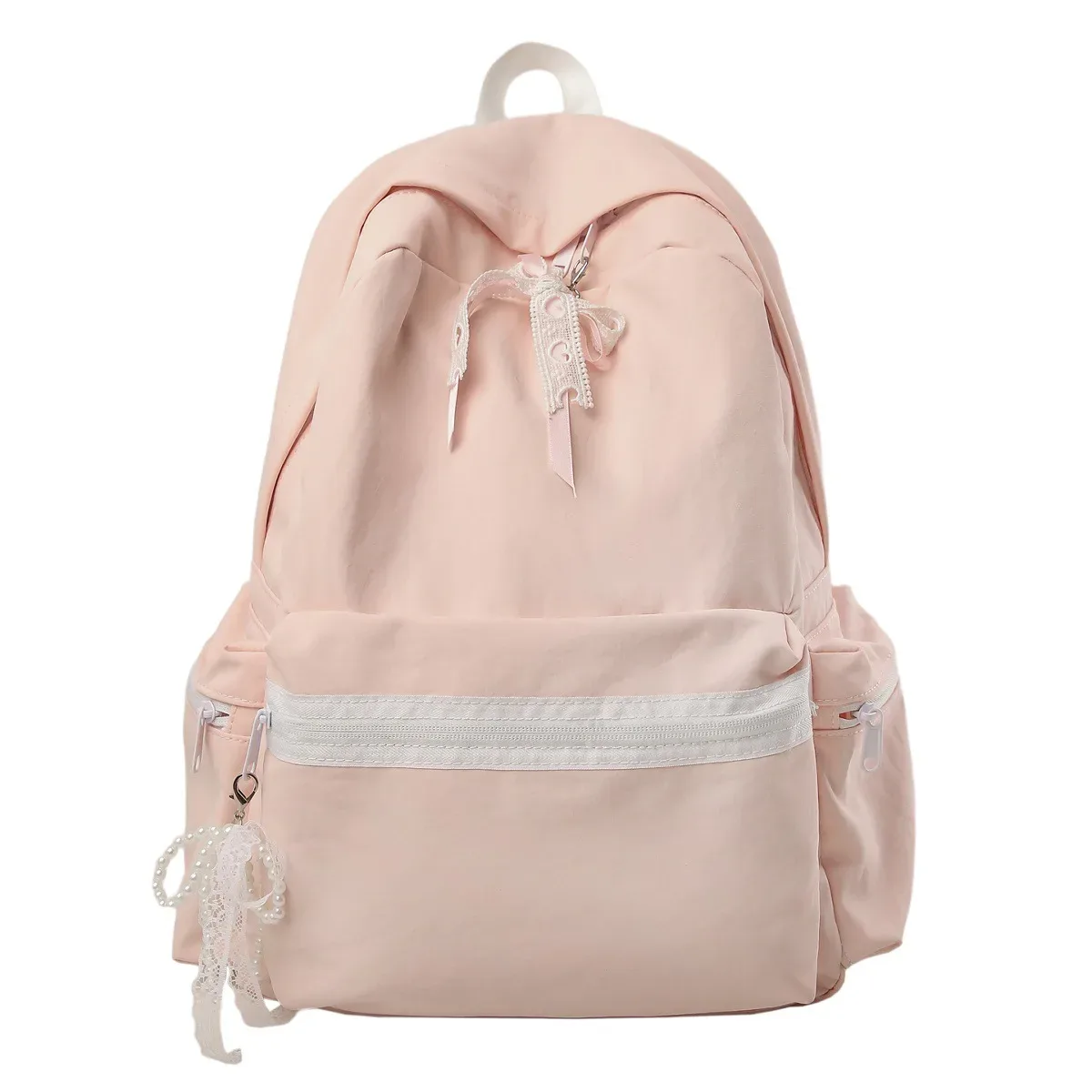 nouveau sac à dos japonais de grande capacité, couleur unie, pour lycéens et étudiants, sac pour ordinateur de 14 pouces, sac à dos polyvalent