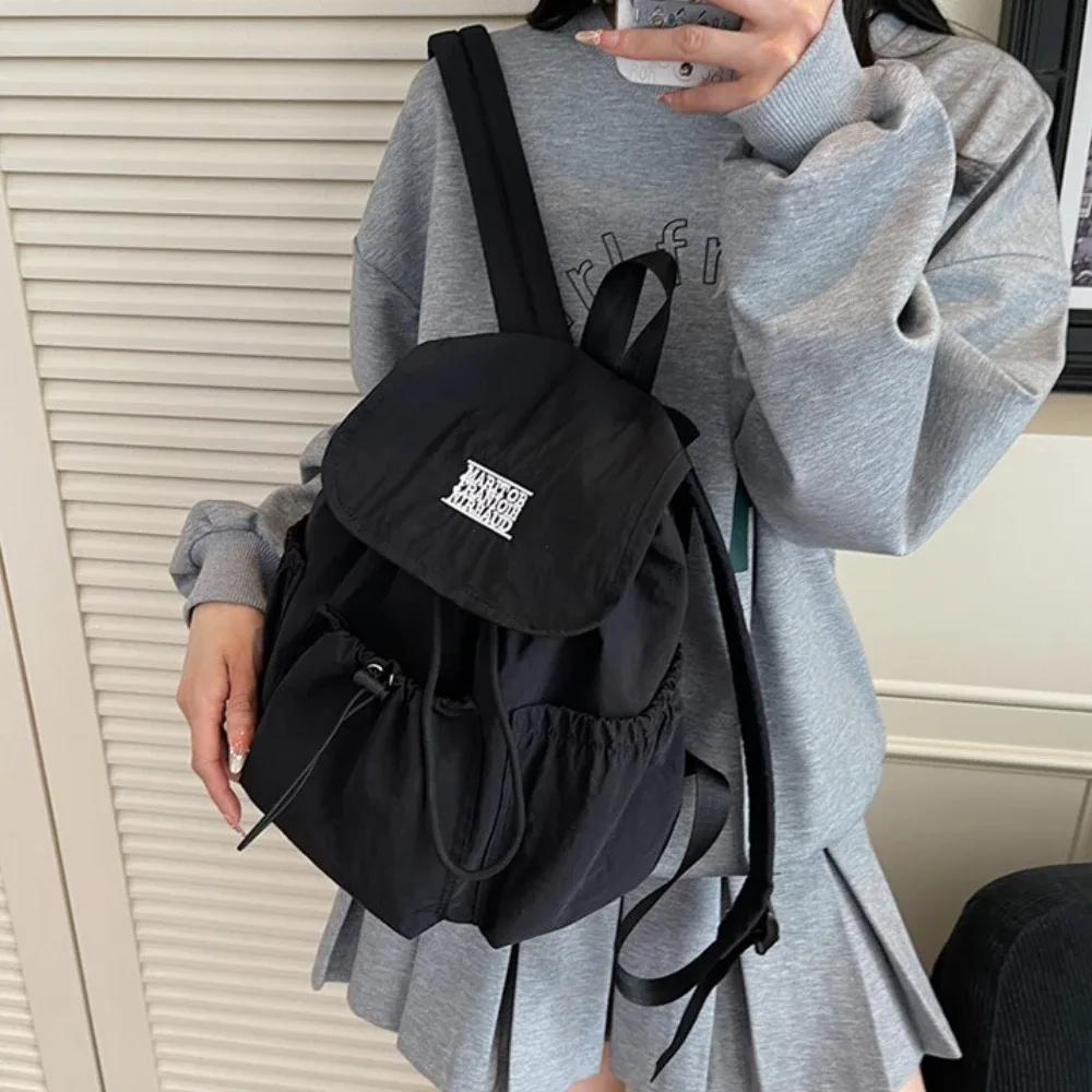 sac à dos décontracté pour étudiantes, grande capacité, pour femmes, nouveau sac de transport en plein air, léger, design simple, multifu, 2026