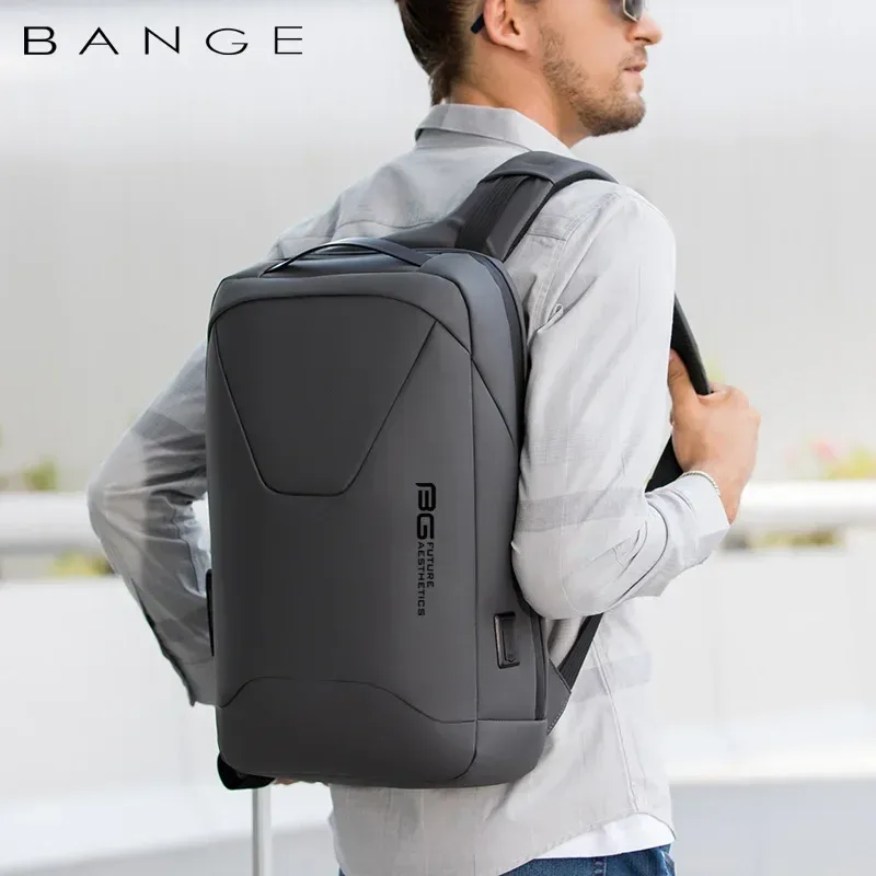 bange nouveau sac à dos antivol étanche pour ordinateur portable 15,6 pouces, idéal pour le travail quotidien, les affaires et l'école, mochila pour hommes et femmes
