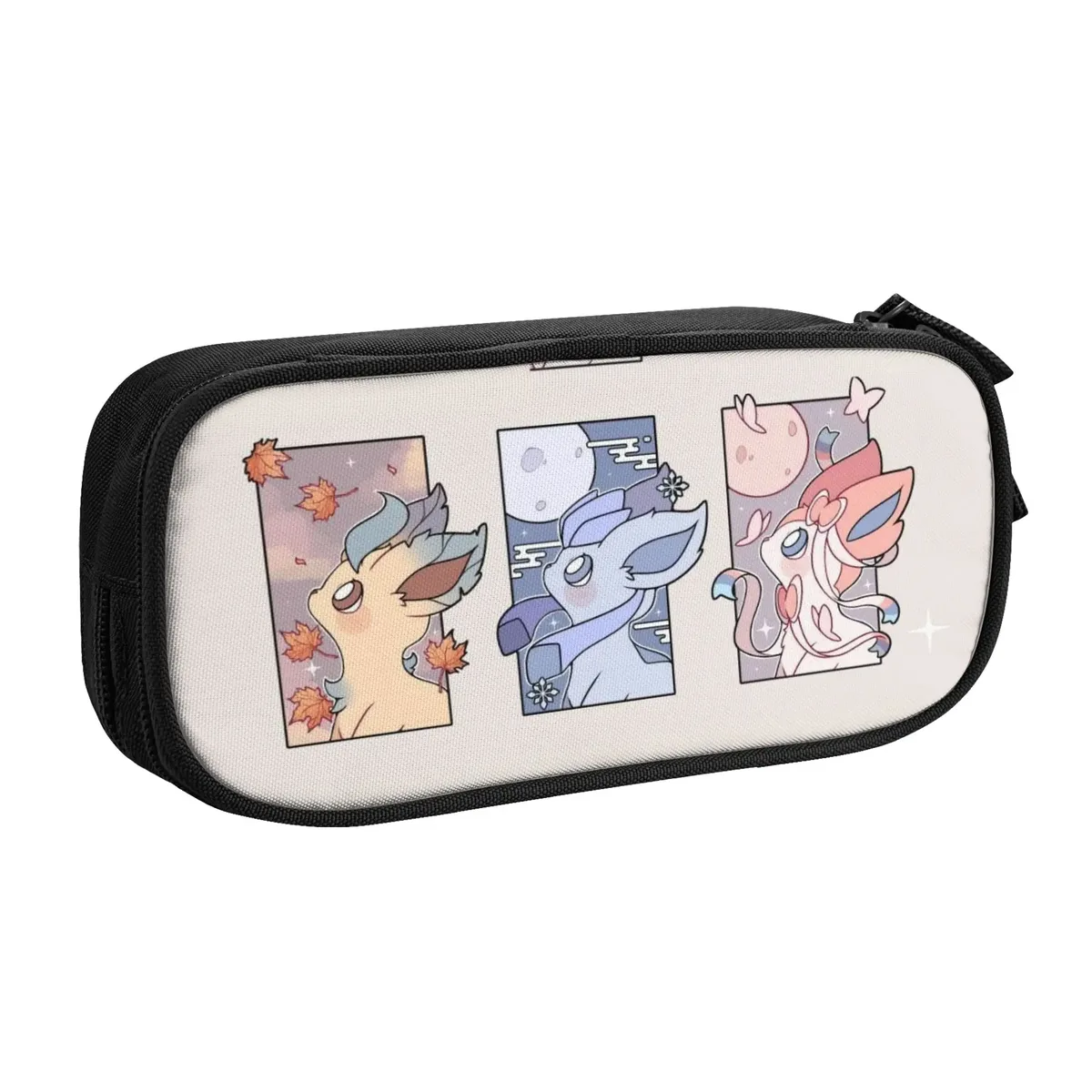 sacs de grande capacité personnalisés avec un motif de pokémon charizard pour enfants, trousse scolaire pour garçons et filles