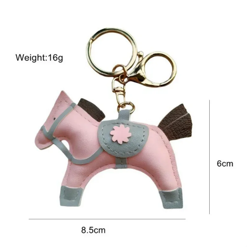 1 pièce porte-clés en cuir pu avec cordon tressé, pendentif pour sac à dos, accessoires de suspension pour téléphone, décoration diy