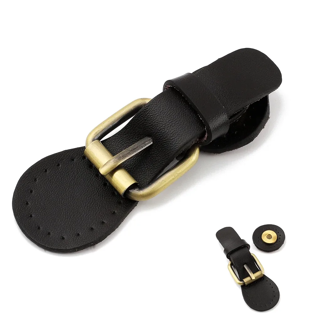 boucles à pression pour sac en cuir, 2 pièces, boutons à coudre, attaches à fermeture magnétique pour femmes, bricolage, sac à main, sac à dos, accessoires pour vêtements