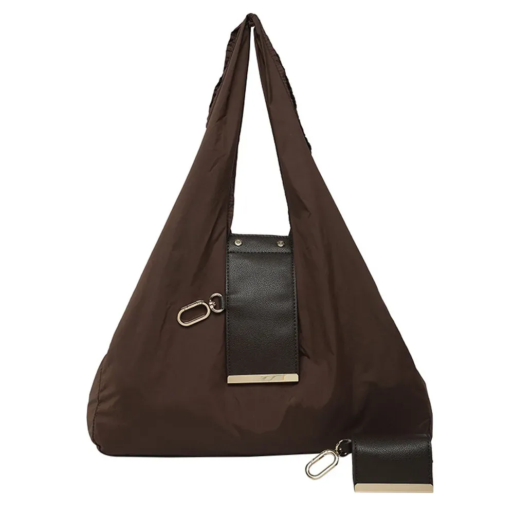 sac fourre-tout portable mini avec porte-clés, extensible, écologique, grande capacité, pliable, pour le voyage