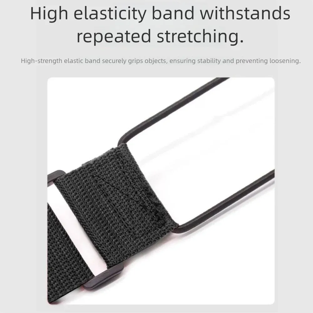 sangle élastique pour bagages polyvalente, 1/2 pièces, sangles de connecteur de bagages réglables portables, sangle fixe pour valise de voyage