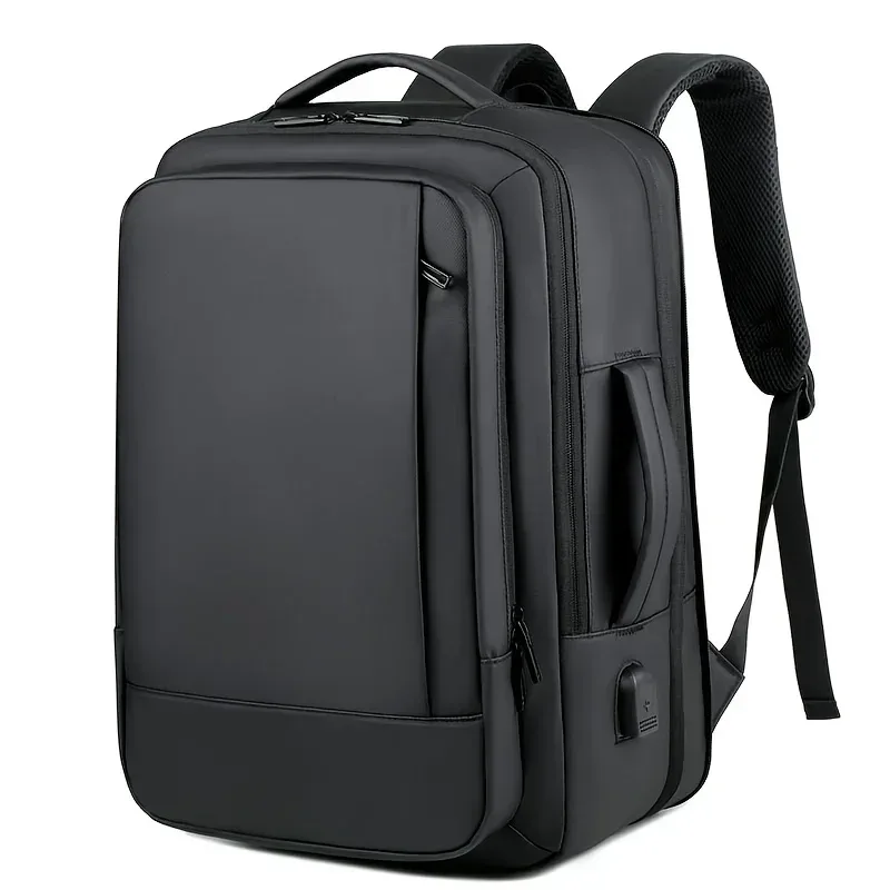 Sac à dos d'affaires de grande capacité pour hommes, sac à dos d'étudiant à la mode, sac d'ordinateur multifonctionnel pour ordinateur portable