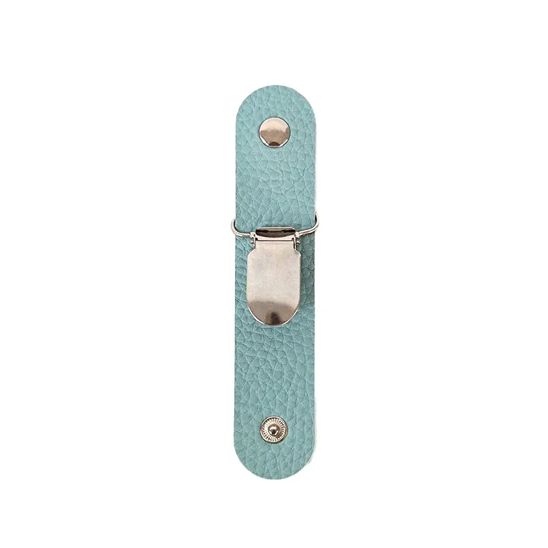 clip de sac en cuir pu pour voyage, clips pour chapeau, bagages, sac à main, sac à dos, support multifonctionnel, accessoires de plage et d'extérieur