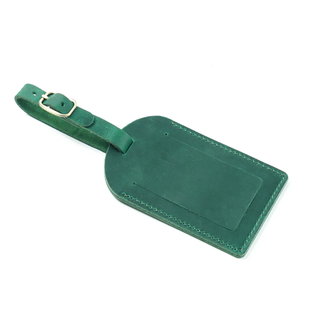 étiquette de bagage en cuir de cheval véritable elin, étiquette de valise vintage, étiquette d'embarquement de bagages, porte-adresse d'identification, étiquette de voyage