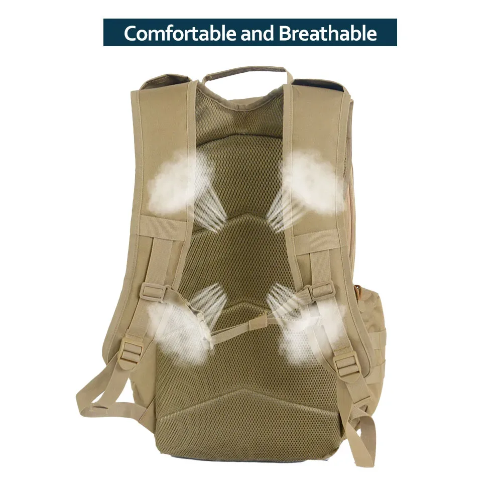 45l étanche pêche chasse sac à dos sacs à dos en plein air tactique sport camping randonnée trekking sacs