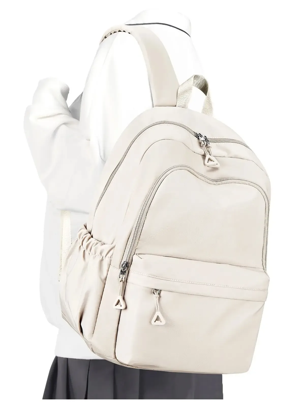 sac d'école étanche pour ordinateur portable, sac de livres en nylon pour adolescents, sac de voyage pour garçons et filles, sac à dos de lycée pour femmes