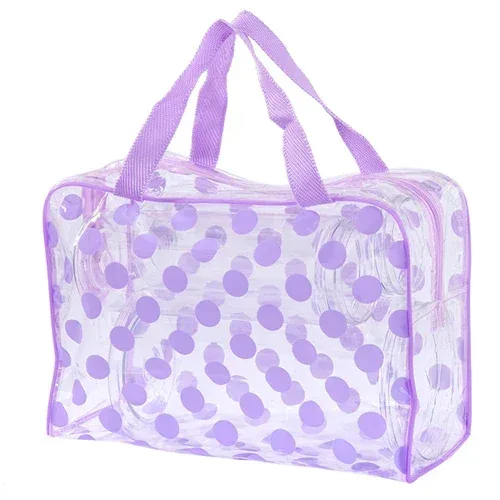 sacs de maquillage portables transparents en pvc, sac à cosmétiques étanche à fleurs pour femmes, sac de rangement de toilette de voyage, pochettes de rangement de douche