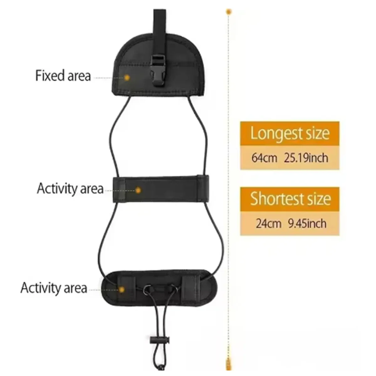 sangle de connexion pour bagages de voyage, ceinture de maintien robuste en nylon pour fixer les petits sacs et les sacs à dos aux poignées de valises