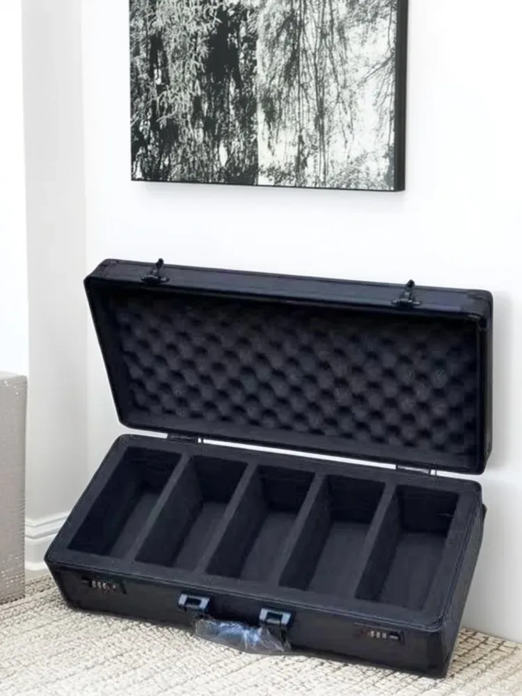 Étui de rangement de cartes pour TCG, MTG, Yu-Gi-Oh! & Cartes de sport | Boîte de rangement de protection Portable, valise de cartes à collectionner