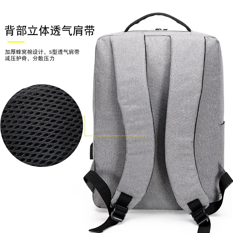 sac à dos pour ordinateur portable avec chargement usb, pour hommes et femmes, 15,6 pouces, durable, décontracté, pour les voyages d'affaires