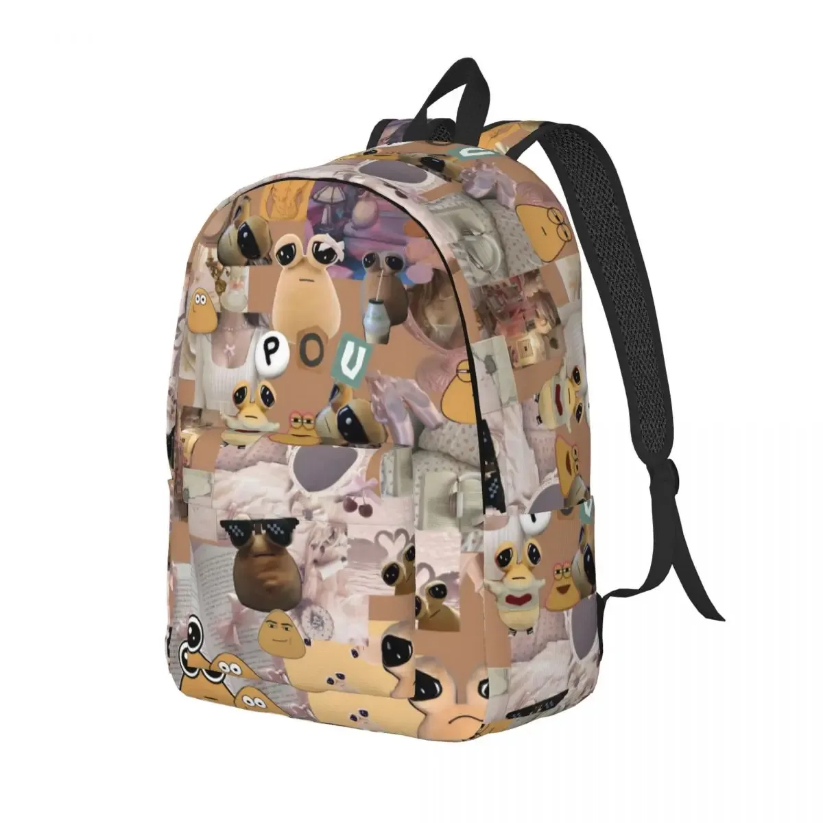 mon animal de compagnie alien pou sac à dos pour préscolaire maternelle école étudiant virtuel animal de compagnie livre sacs garçon fille enfants toile sac à dos cadeau