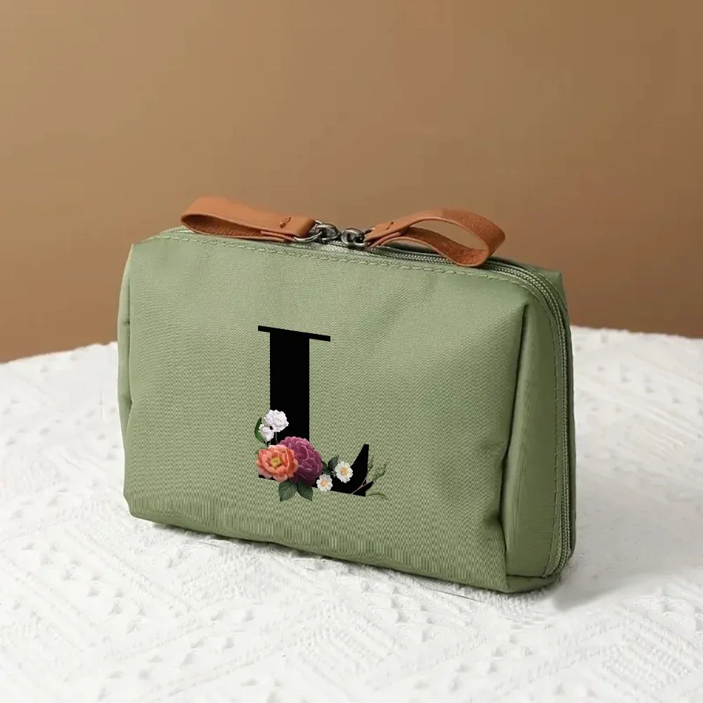sac de rangement multifonctionnel 1 pièce, trousse de maquillage à la mode pour femmes, trousse de toilette de voyage portable adaptée aux voyages d'affaires et aux voyages