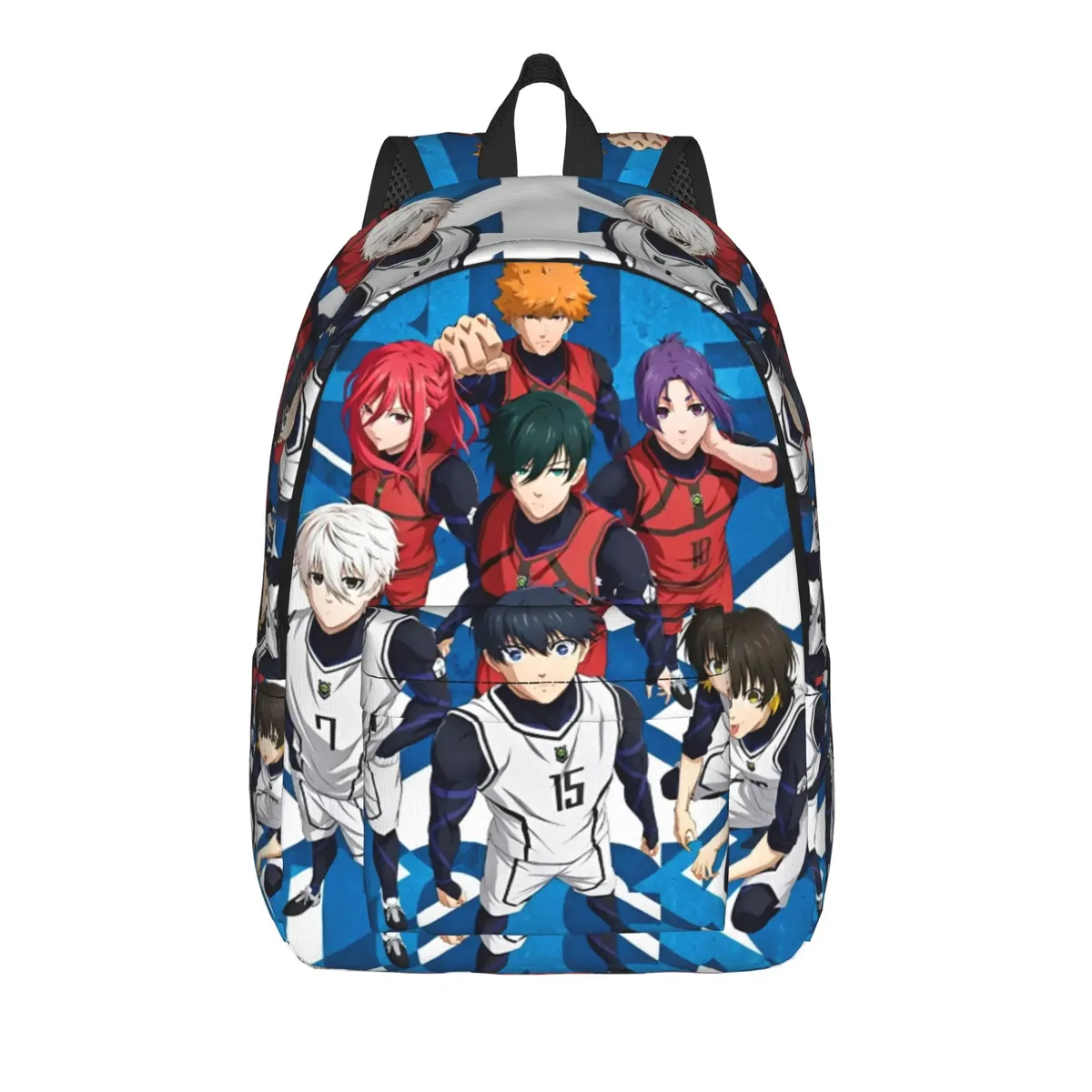 sac à dos blue locks, sacs à dos kawaii, sacs de randonnée pour étudiants, sacs d'école secondaire durables, sac à dos personnalisé
