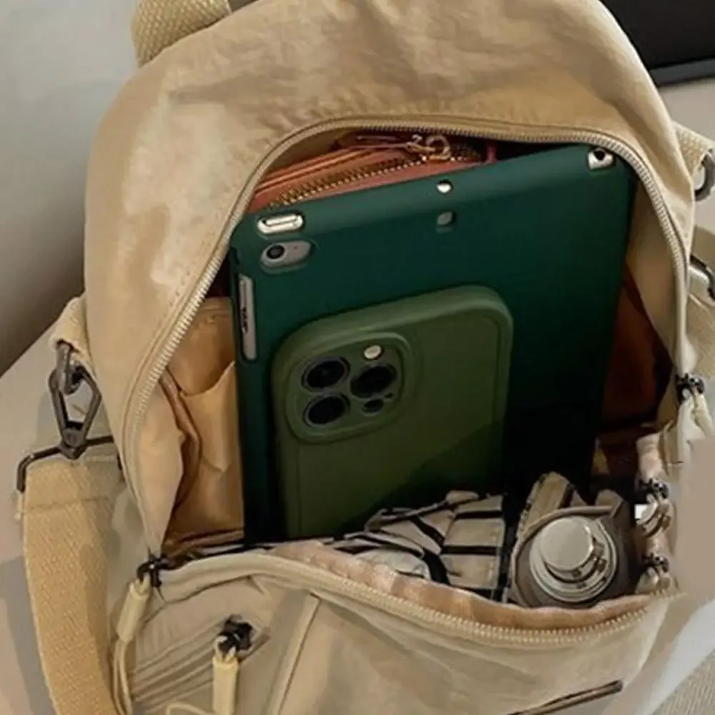 sac à dos de voyage grande capacité, sac à bandoulière léger et tendance, sac à main durable unisexe, sac d'école pour étudiants