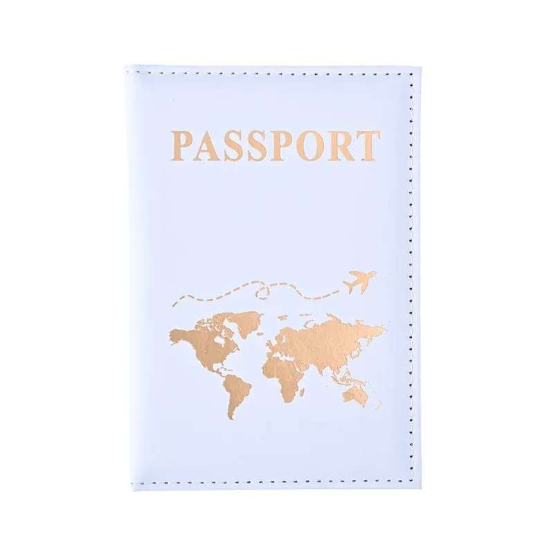 housse de passeport en pu, porte-passeport en cuir souple, porte-cartes de voyage, porte-documents de voyage portable, cadeau pour hommes et femmes