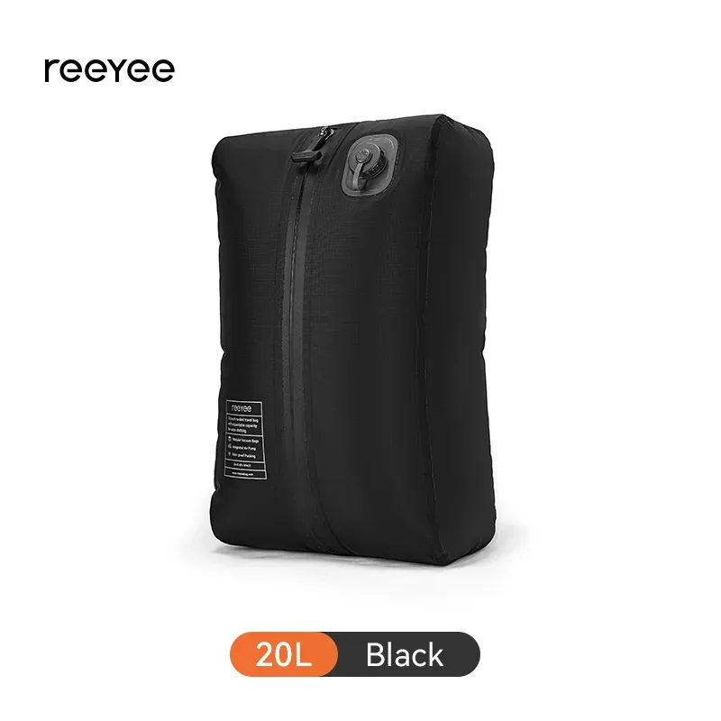sacs de rangement sous vide automatiques reeyee pour vêtements, économiseur d'espace de voyage pour doudounes, sac de compression étanche et hermétique