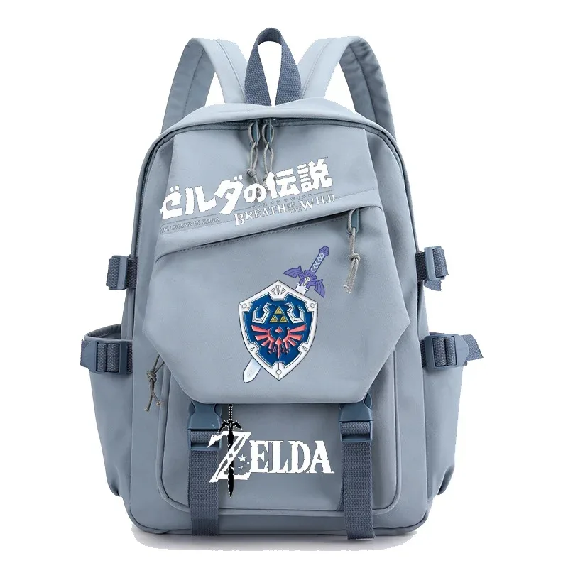 sac à dos étudiant the legend of zelda, sac à bandoulière décontracté pour l'extérieur, sac à dos tendance personnalisé grande capacité mochilas