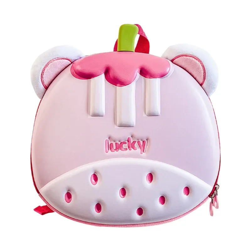 sac à dos maternelle unisexe léger en tissu oxford respirant, motif lapin mignon, pour l'éducation des enfants