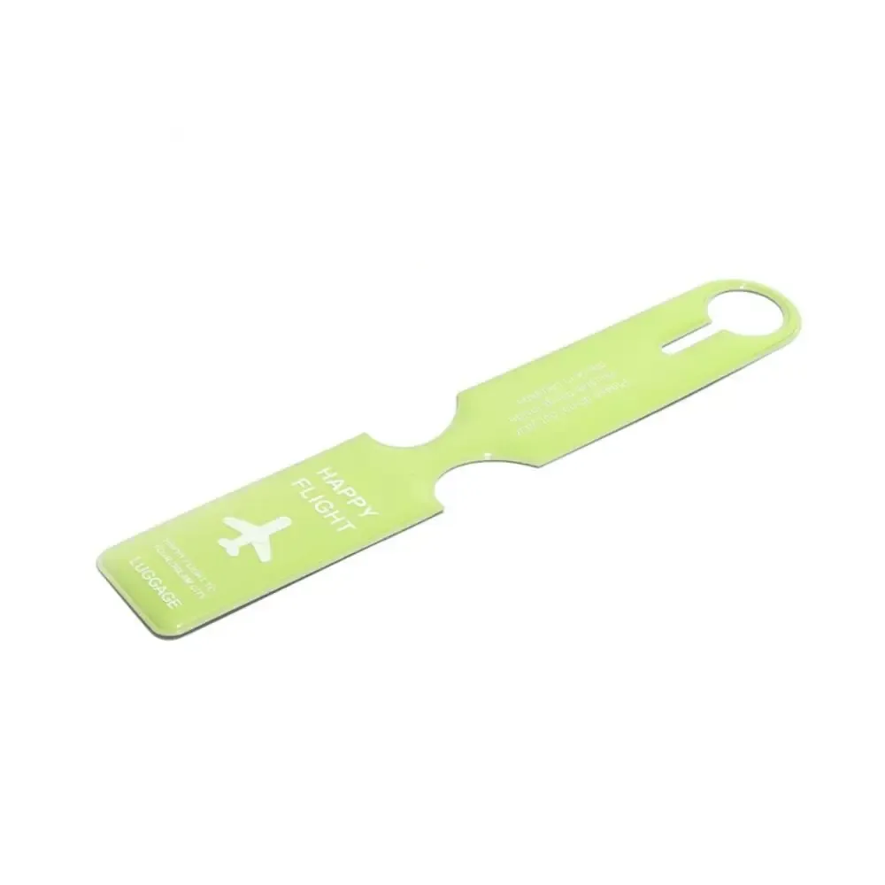 étiquette de bagage en pvc pour carte d'embarquement, étiquette nominative pour bagages, carte d'information, étiquette de valise d'avion, étiquette d'adresse
