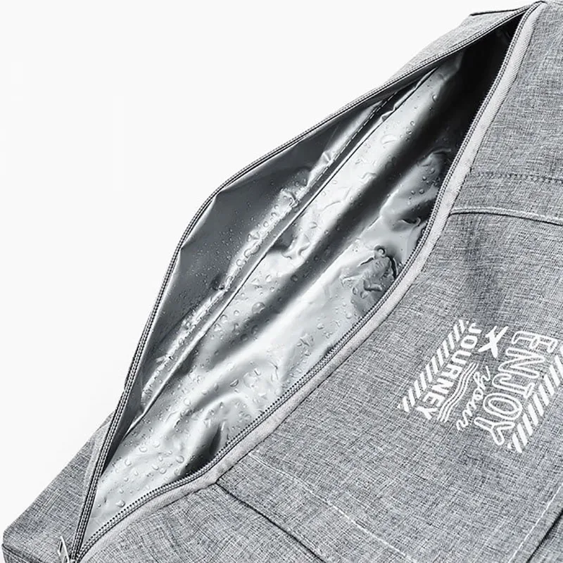 sac de sport et de voyage grande capacité en tissu oxford pour le yoga, la gym, les week-ends, sac à main de voyage pour femmes et hommes, organisateur de bagages
