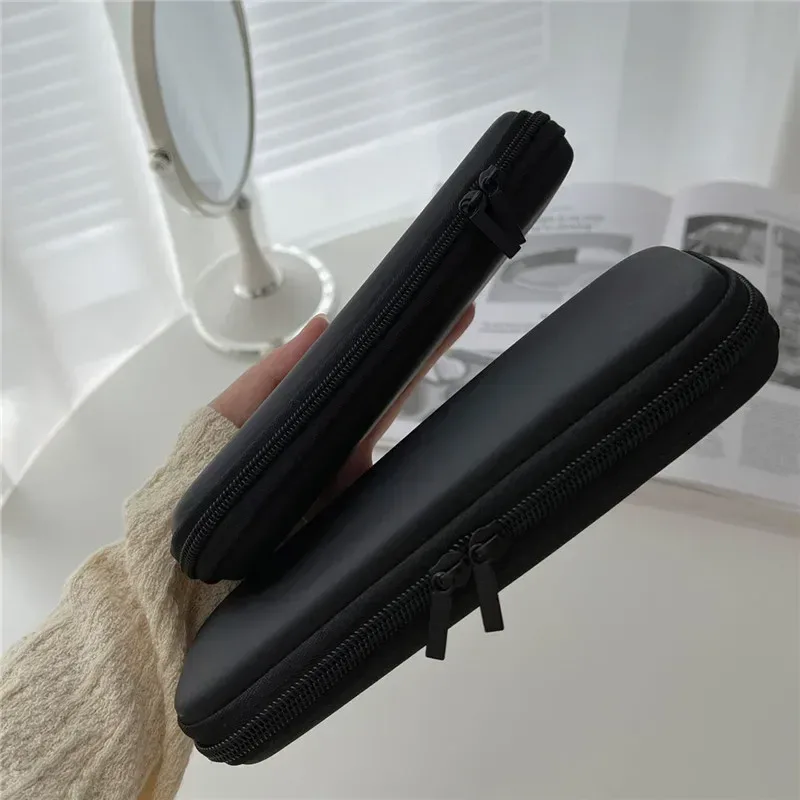 sac de rangement pour cosmétiques, étanche, double fermeture éclair, boîte à pinceaux, sac à main, porte-pinceaux de voyage portable, pochette de maquillage, sac à cosmétiques