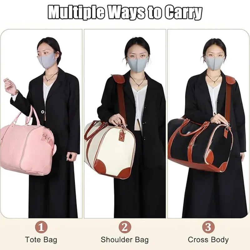 sac de voyage convertible 2-en-1 buylor, sac de rangement pliable pour vêtements, sac transformable pour homme et femme, sac à dos bandoulière