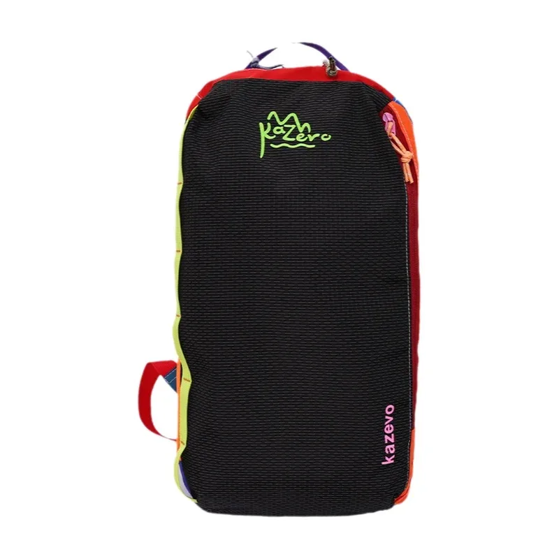 nouveau sac à dos de voyage sportif décontracté bicolore pour l'extérieur, léger, en nylon, unisexe, polyvalent, tendance, pour les loisirs, capacité inférieure à 20l