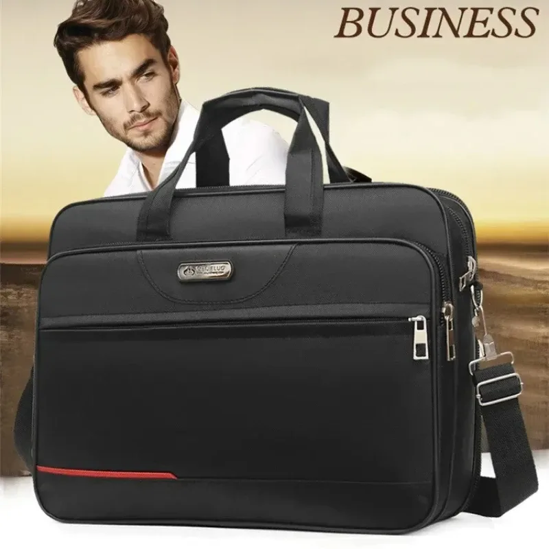 porte-documents de grande capacité, sacs de rangement d'informations pour documents d'affaires, protection pour ordinateur portable de voyage de week-end, organiser les accessoires de sac à main