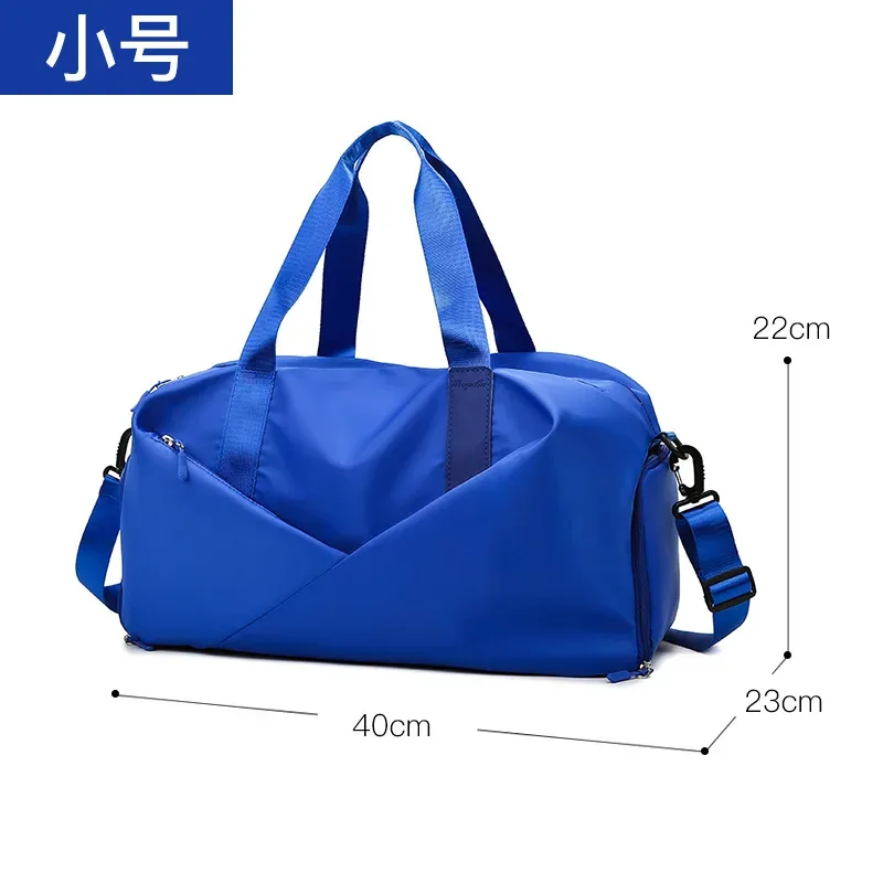 sac de sport personnalisé avec logo pour enfants, femmes, hommes – sac de voyage étanche pour vêtements secs et mouillés, sac à main, sac de natation, sac de week-end, sac d'entraînement de fitness – impression photo et nom