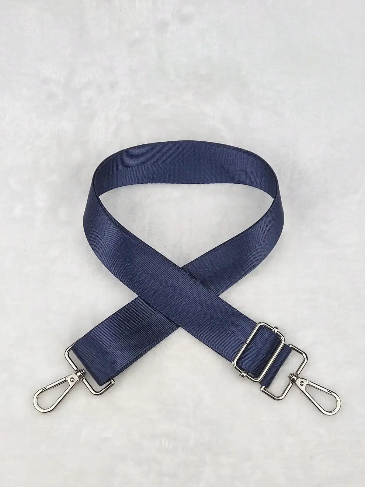 bandoulière o sac ceinture réglable sac à bandoulière poignée tissé polyester sac bandoulière couleur unie simple sac à bandoulière poignée