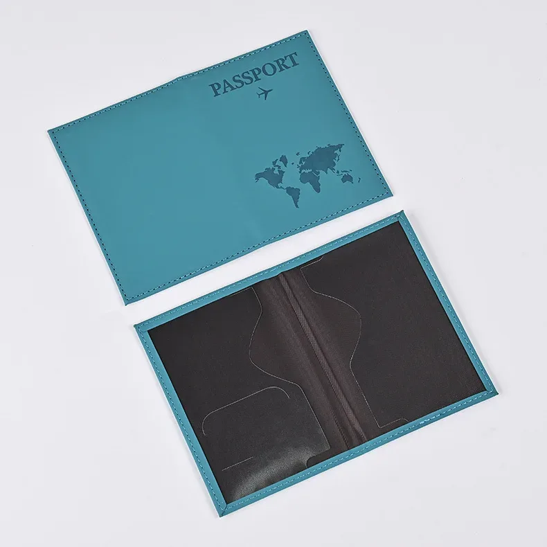 couverture de passeport transparente pour femmes et hommes, porte-passeport étanche, couvertures sur les passeports, porte-cartes de crédit, sacs, 1pc