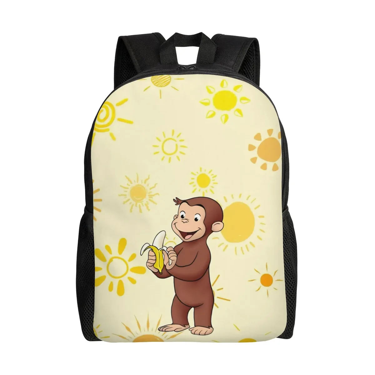 sac à dos curious george african monkey pour enfants, garçons et filles, sacs à dos légers pour tout-petits, maternelle