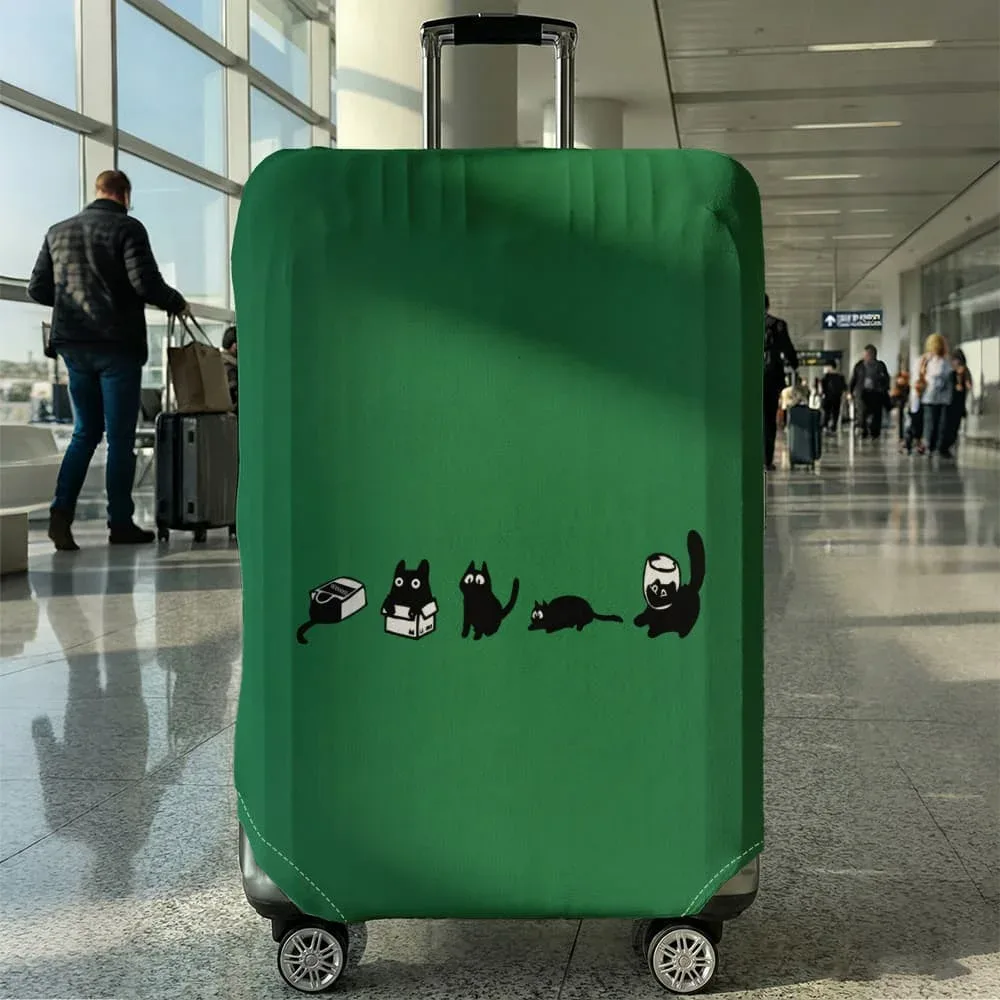 housse de protection pour bagages, élastique, imperméable, anti-poussière, pour valise de 18 à 32 pouces, accessoires de voyage