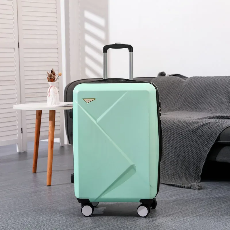 bagage 20-24-26 pouces 360 ° roue muette voyage d'affaires hommes femme bagages valise business
