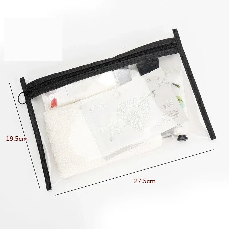 trousse de maquillage transparente en pvc pour femmes, trousses à cosmétiques, trousse de toilette, trousse de toilette, trousse à cosmétiques de voyage, trousse à monnaie pour enfants, trousse à poudres, trousse à cartes
