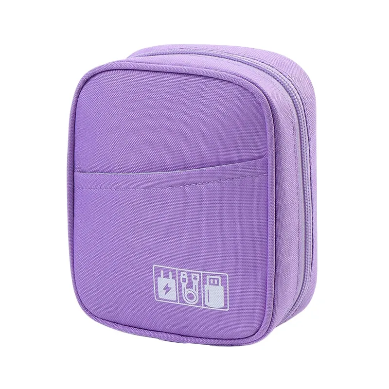 sac de rangement étanche pour câble de données de voyage, étui pour écouteurs, banque d'alimentation usb, accessoires numériques portables, nouveau