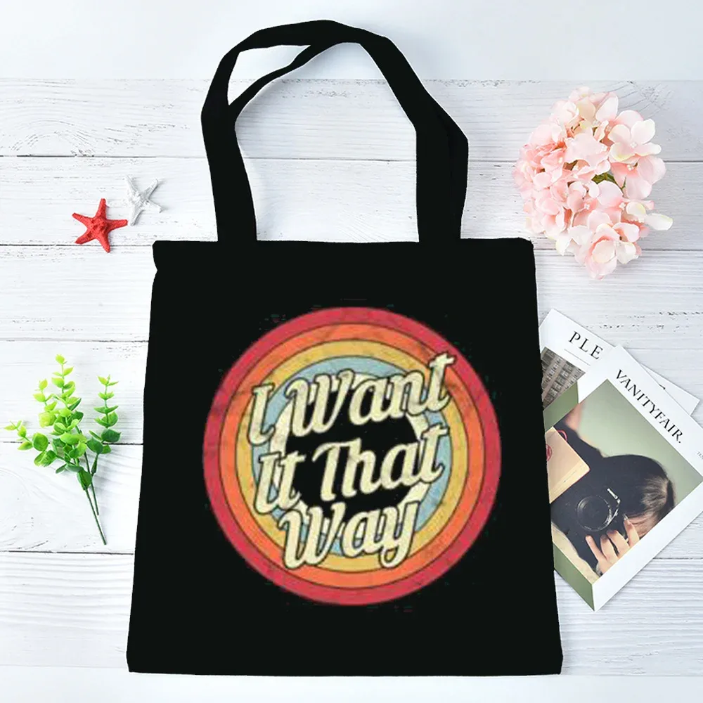 sac fourre-tout backstreet boys pliable réutilisable sac cabas totebag épaule femme